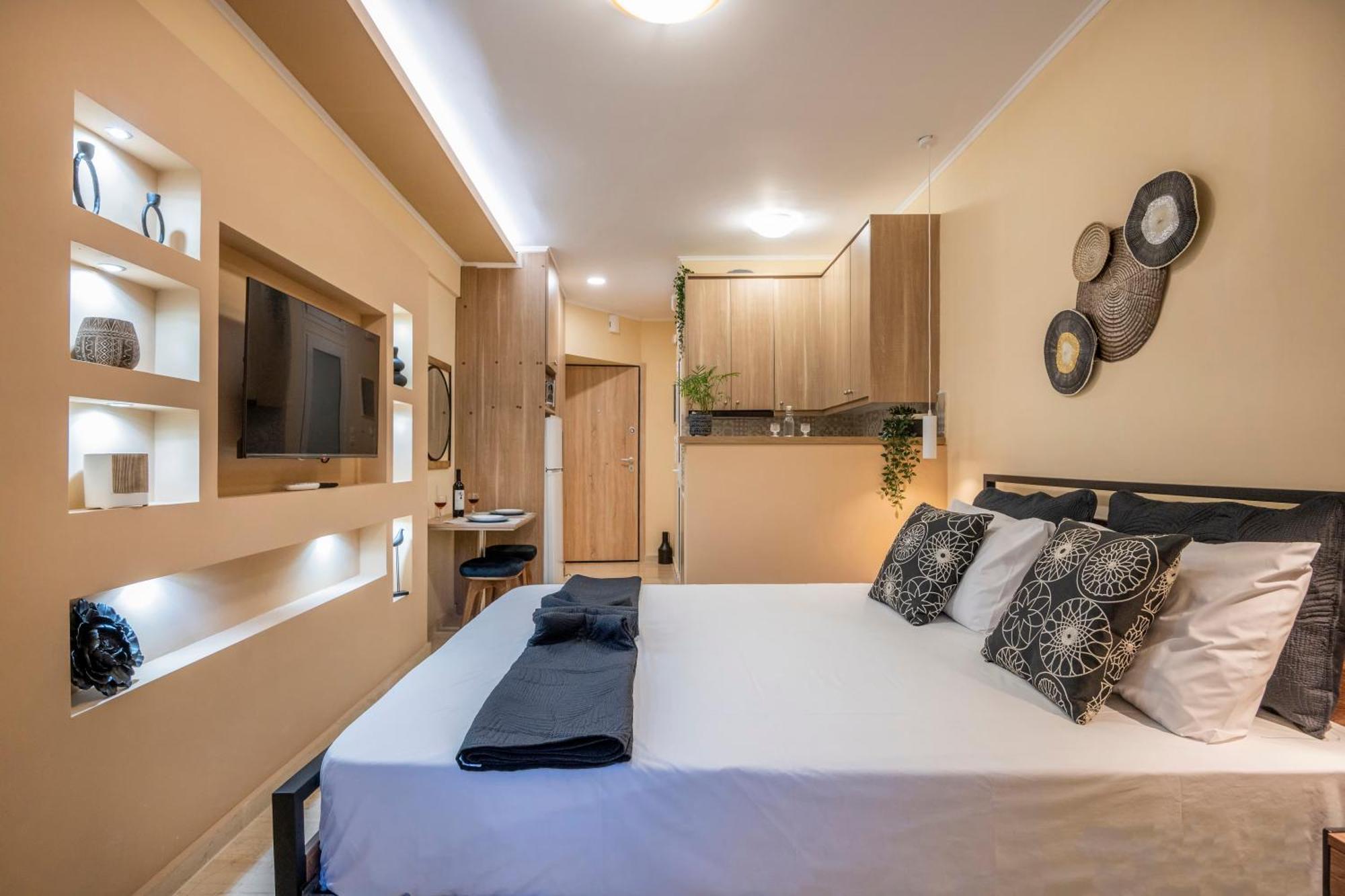 Upper Samitos Rooms Agios Andonios  ภายนอก รูปภาพ