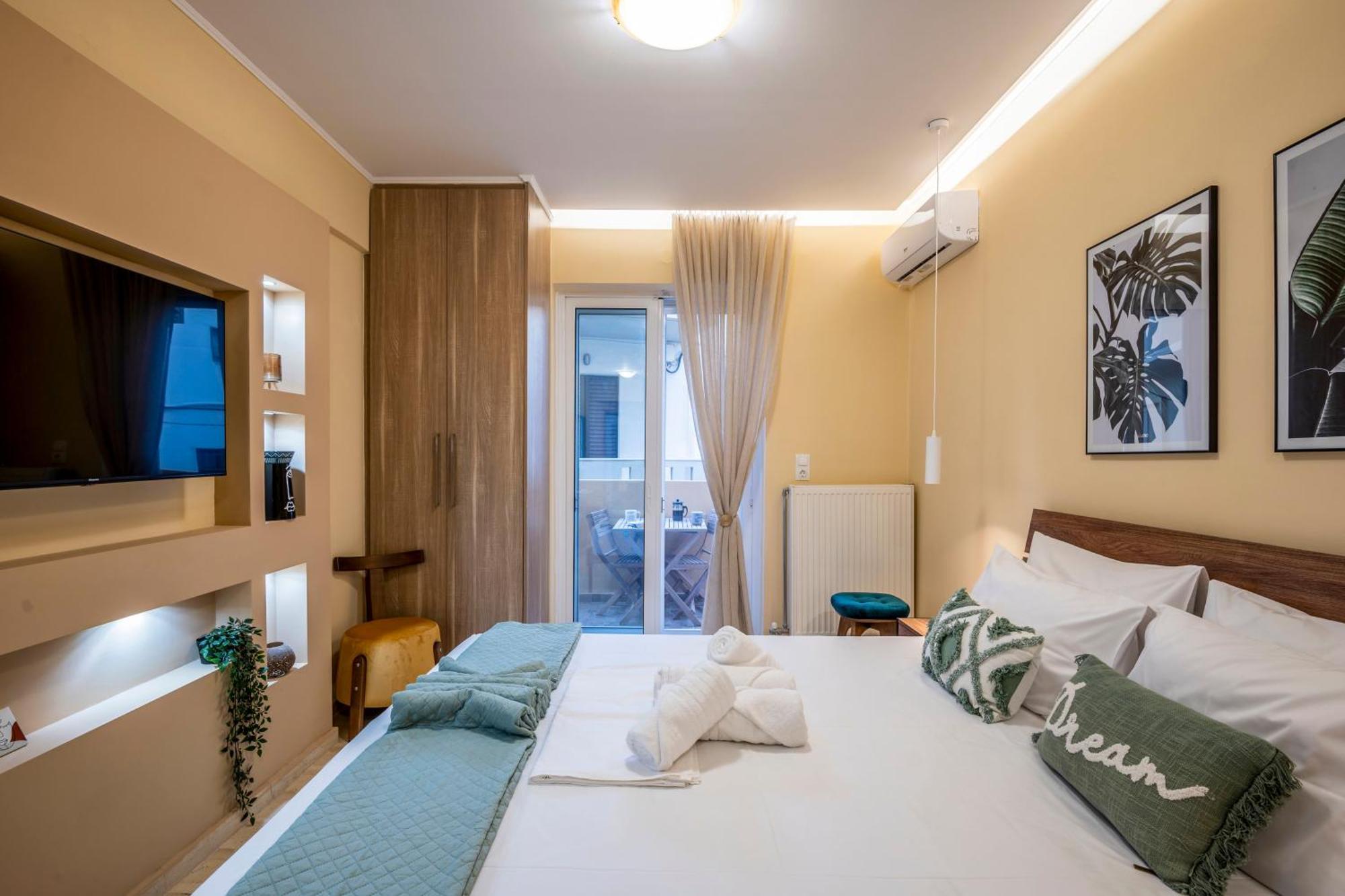 Upper Samitos Rooms Agios Andonios  ภายนอก รูปภาพ