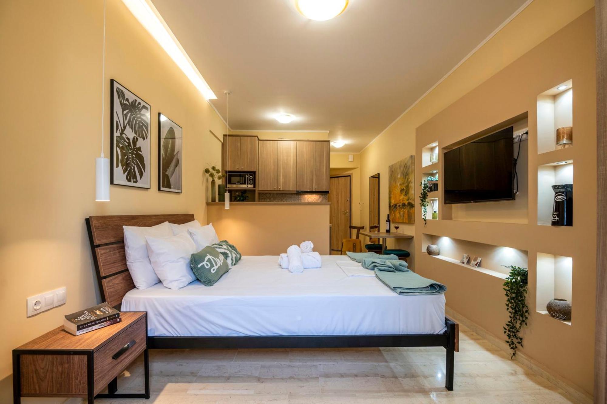 Upper Samitos Rooms Agios Andonios  ภายนอก รูปภาพ