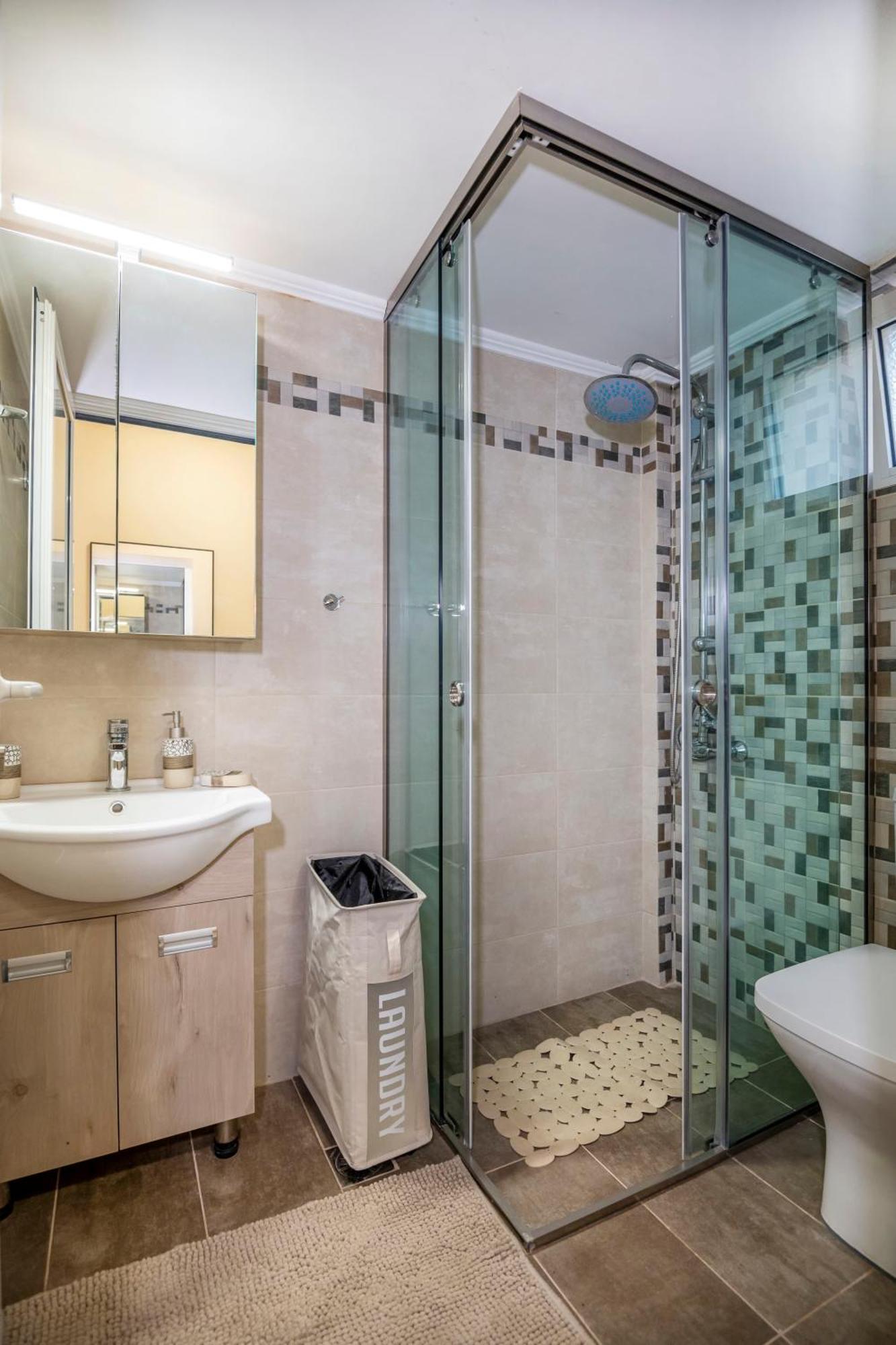 Upper Samitos Rooms Agios Andonios  ภายนอก รูปภาพ