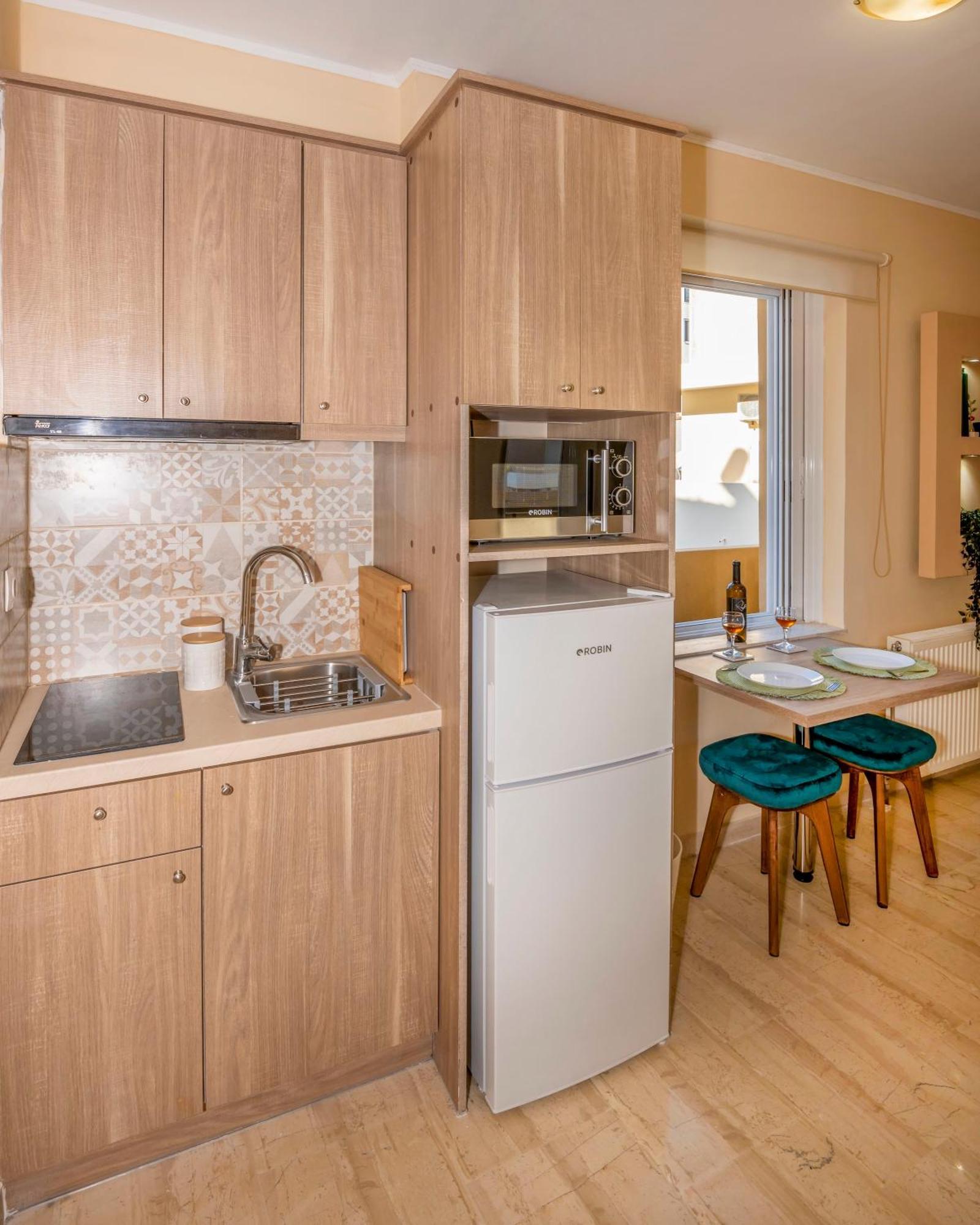 Upper Samitos Rooms Agios Andonios  ภายนอก รูปภาพ