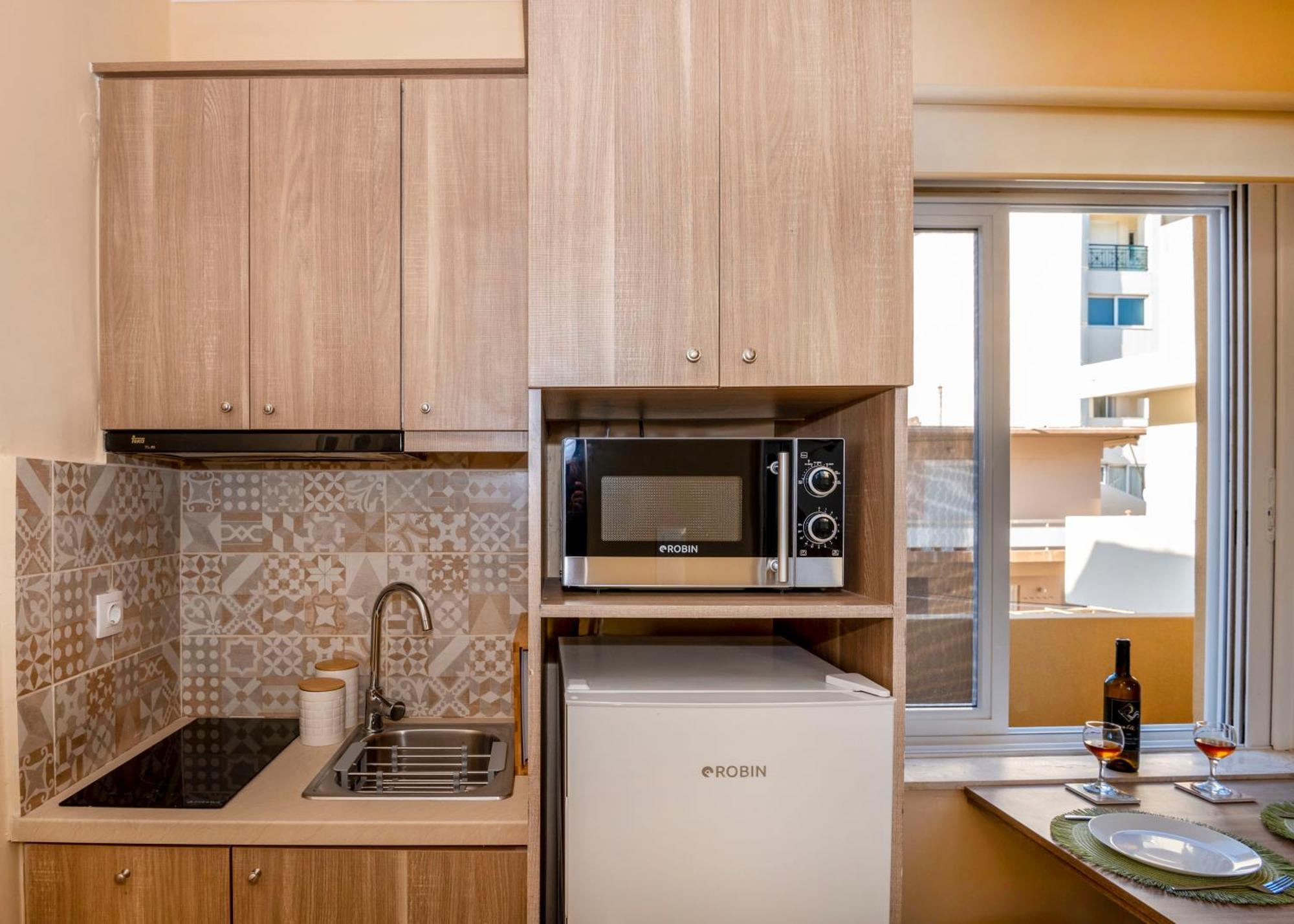 Upper Samitos Rooms Agios Andonios  ภายนอก รูปภาพ